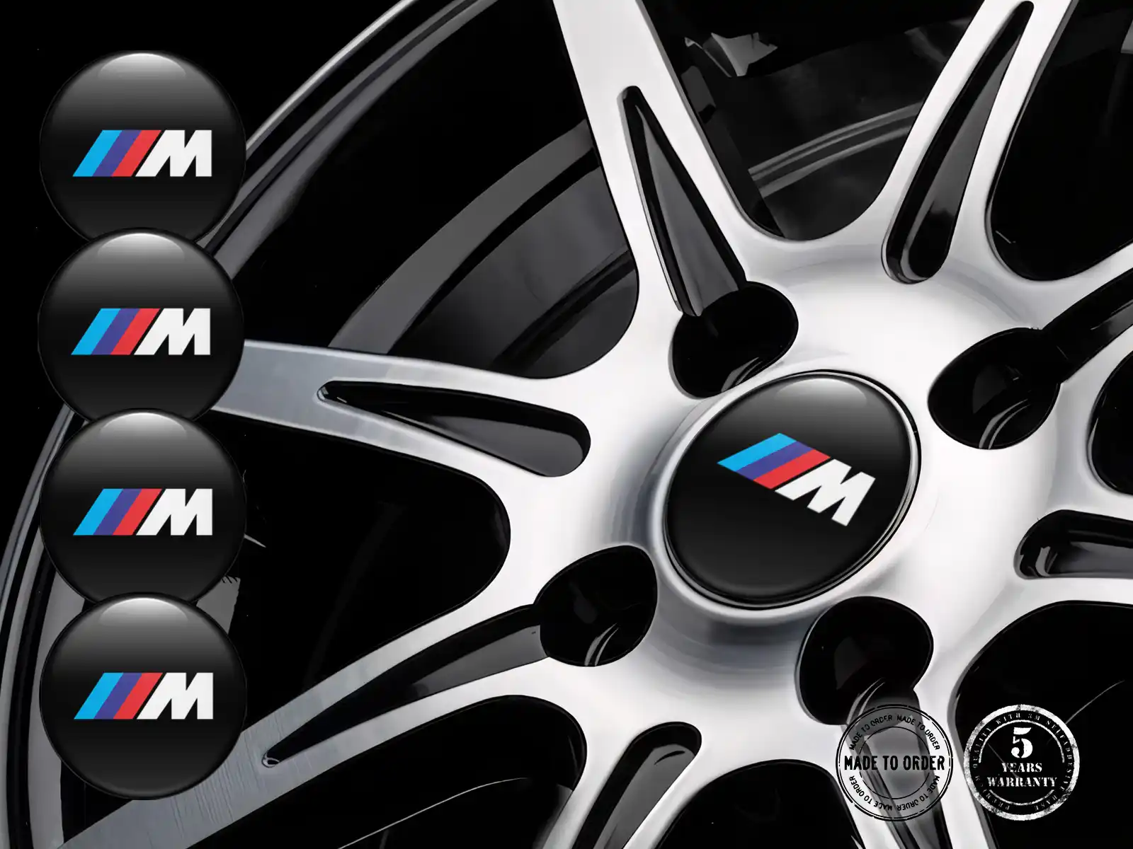BMW Decalcomania Logo Cerchio Auto Niche Quantum Pulse